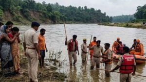 Search operation underway in Tadgu river after two children drowned in Chatra